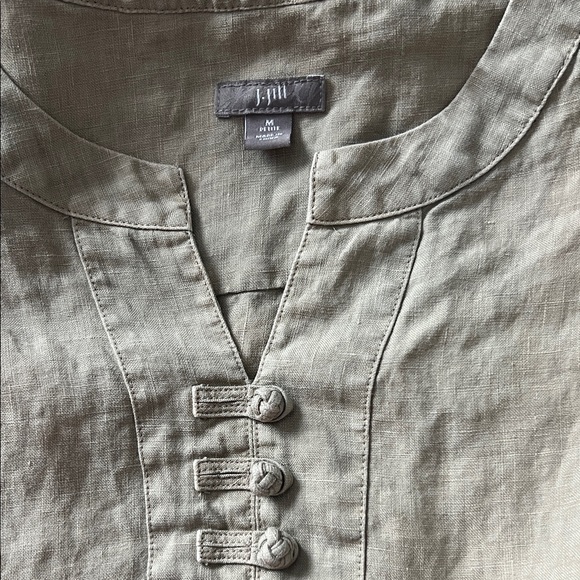 J Jill Linen summer dress - Picture 3 of 3